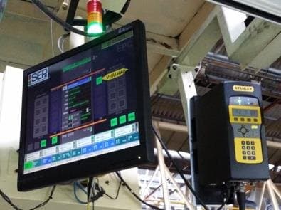 SEP 작업 화면과, 그 옆에 함께 설치되어 SEP와 연동되는 ETC Tool 컨트롤러