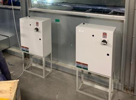 Andon Control Panel 현장 사진